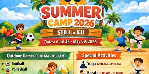 \ud83c\udf1e Summer Camp 2026 is Here! \ud83c\udf34\ud83c\udf89