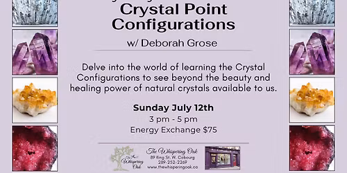 The Mystery of Mother Earth's Crystal Point Configurations w\/Deborah Grose