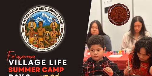 FA'ASAMOA SUMMER CAMP | DAY 2: THE VILLAGE MARKET & SKILLS