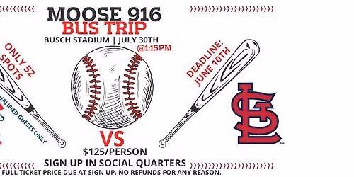 Cubs V Cardinals Bus Trip