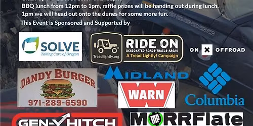 Willamette Valley Wheelers New Years Celebration Beach Cleanup at Goose Pasture