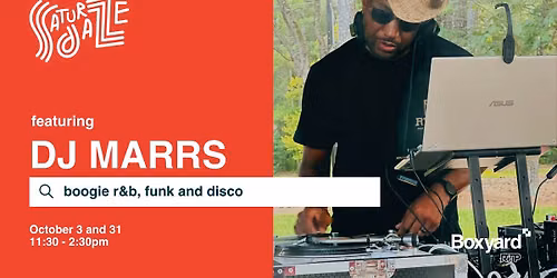 Saturdaze: DJ Marrs