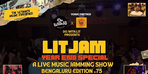 LITJAM Bengaluru: A Live Music Jamming Show: Year End Special