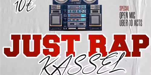 JUST RAP @ Goldgrube Kassel