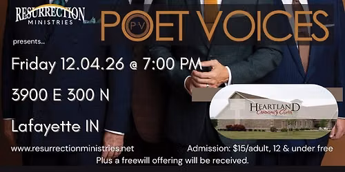POET VOICES in concert