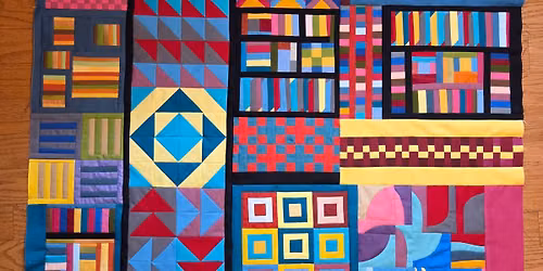 Intro to Improv Quilting: A Modern Faced Wall Hanging Series w\/Debbie Clardy