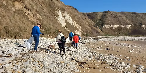 Waves of Waste beach clean - Flamborough