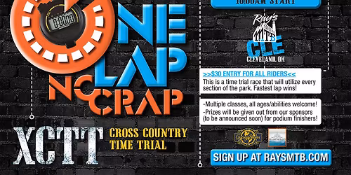 One Lap No Crap Time Trial Race