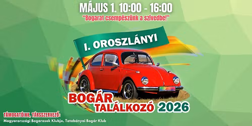  I. OROSZL\u00c1NYI BOG\u00c1R TAL\u00c1LKOZ\u00d3 \ud83c\udf89\ud83d\ude97