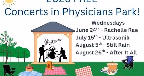 2026 FREE Concerts in Physicians Park - Rachelle Rae