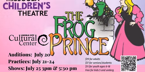The Frog Prince - Show #1 - 3PM