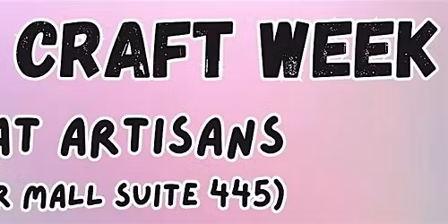 Kids Summer Craft Week