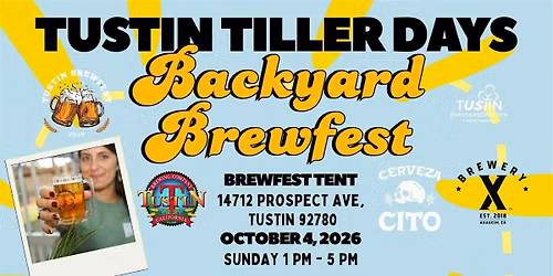 Tustin Backyard Brewfest