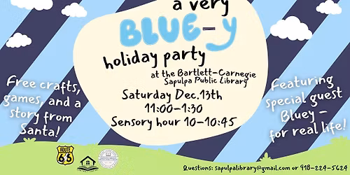 A Very Blue-y Holiday Party