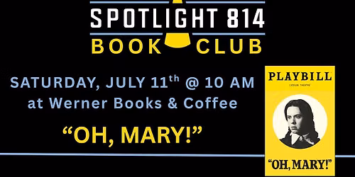 NEW BOOK CLUB - Spotlight 814 Book Club First Meeting (July)