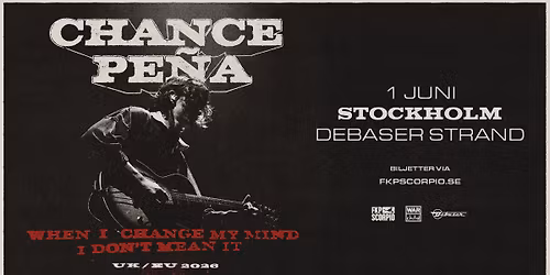 Chance Pe\u00f1a | Stockholm