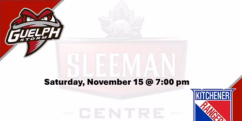 Parking Guelph Storm at Kitchener Rangers