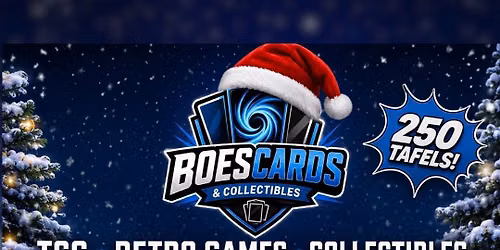 Boescards & Collectibles Kerst editie, 12&13 december 