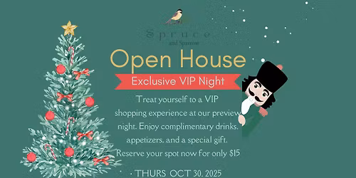 Exclusive Holiday Open House VIP Night