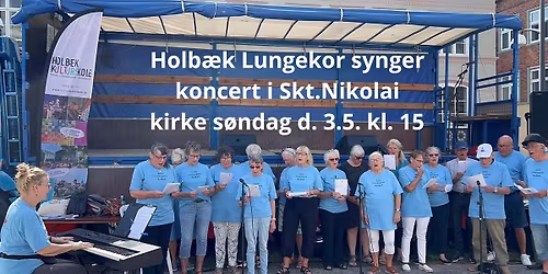 Holb\u00e6k Lungekor synger sange om h\u00e5b og sammenhold 
