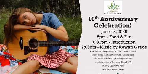 TEPP - 10th Anniversary Celebration - Rowan Grace Concert