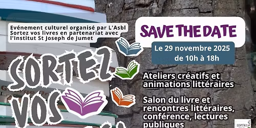 \u00c9v\u00e8nement culturel Sortez vos livres !