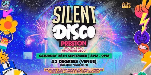 Silent Disco Club Daytime Party | Preston