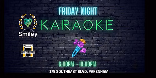 Friday Night Karaoke @ Smiley Brewing