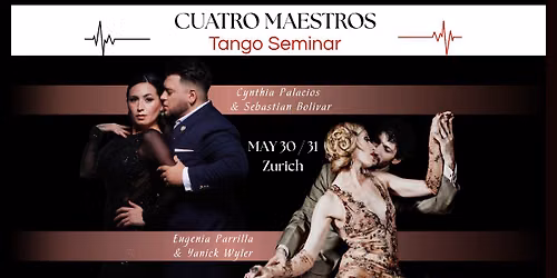 CUATRO MAESTROS Tango Seminar 
