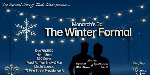 \u2744\ufe0f Monarch\u2019s Ball: The Winter Formal \u2744\ufe0f