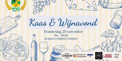 Kaas- en wijnavond