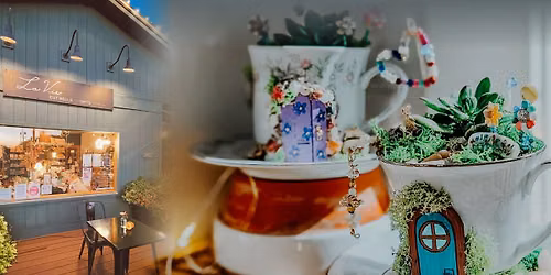 A Little Night of Creativity + Whimsy: Fairy Garden Teacups (Lake Elmo, MN)