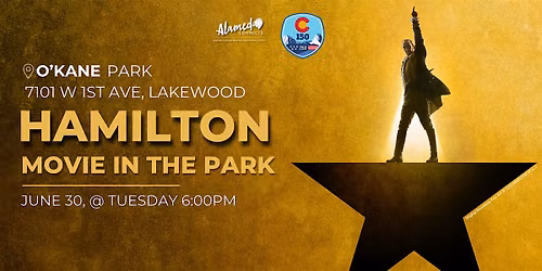 Hamilton - Free Movie in O'Kane Park Kicks Off Independence Day Week