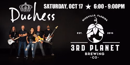Duchess - LIVE @ 3rd Planet Brewing