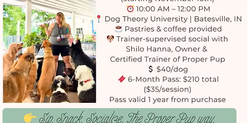 \u2615\ufe0fProper Pups & Pastries\ud83d\udc3e