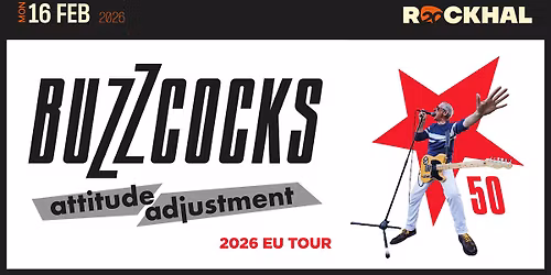 BUZZCOCKS \u2022 Rockhal, Luxembourg