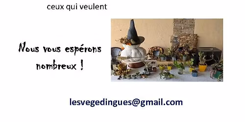 Atelier d\u00e9coration v\u00e9g\u00e9tale de No\u00ebl (pour le t\u00e9l\u00e9thon)