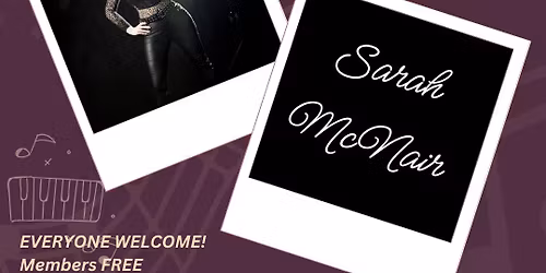 Live Music from SARAH MCNAIR