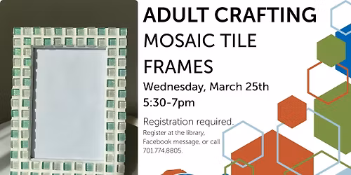 March Adult Crafting - Registration Required