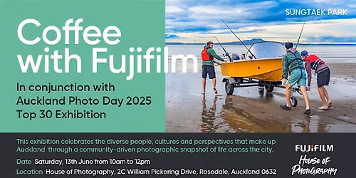 Coffee With Fuji | Auckland Photo Day 2025 Top 30 Exhibition