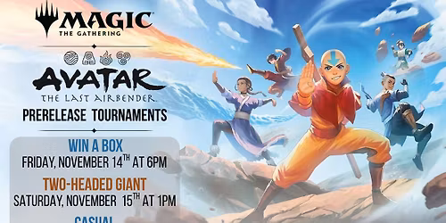 MTG Avatar Pre-Release -  Win a Box
