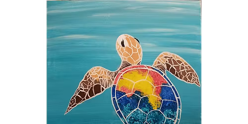 Swimming the Sea - Paint and Sip in Phoenix | Classpop!\u2122