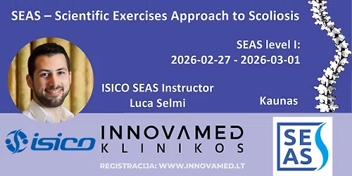 SEAS \u2013 Scientific Exercises Approach to Scoliosis - Mokslinis pratim\u0173 metodas skoliozei