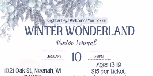 Winter Wonderland Formal