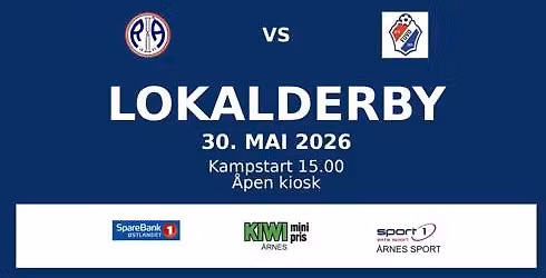 \ud83d\udd35\u26aa LOKALDERBY P\u00c5 \u00c5RNES STADION! \u26aa\ud83d\udd35