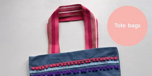 Summer holiday kids Sewing Workshop - Tote bags