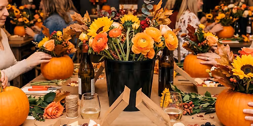 The Fall Floral Social: Hands-On  Pumpkin Floral Design Workshop