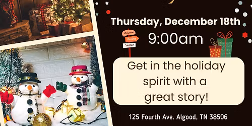 Storytime: Holiday Spirit