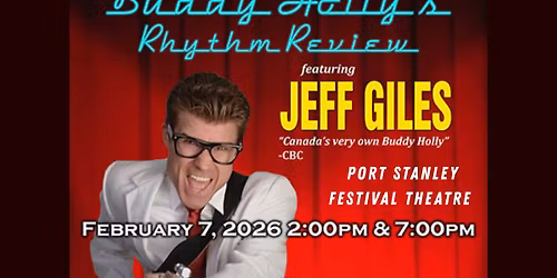 Buddy Holly's Rhythm Review at Port Stanley Festival Theatre