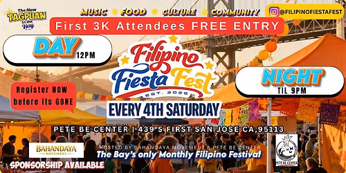 FREE: Filipino Fiesta Fest - Street Food, Music & Culture!